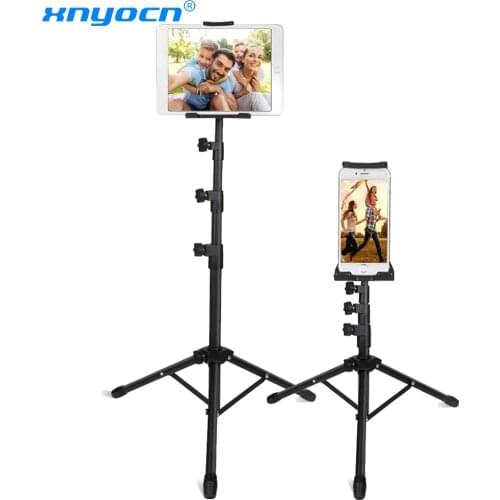 Height Adjustable Tablet Stand For IPad Air Mini Holder Tripod 7'' 8'' 9.7'' 10.1'' Pro 12.9 For Iphone 11 12 Samsung Pad Phone