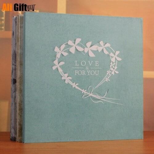 Large 18 Inch 20 Sheets Love Family Diy Self-adhesive Film Photo Album Wedding Baby Foto Book Memories Anniversary Gift Album