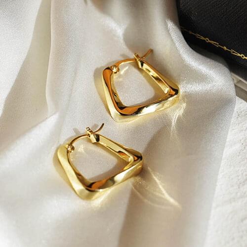 Женские золотые серьги Taofe ifafa China At AliExpress