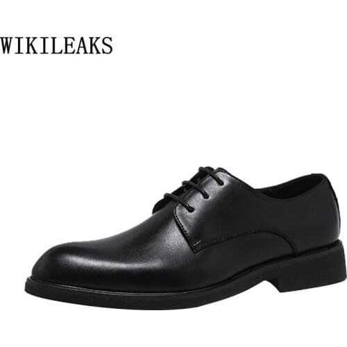Oxford Shoes for Men Office 2021 Coiffeur Dress Shoes Mens Fashion Wedding Dress Leather Shoes Men Formal Italian Zapato Hombre
