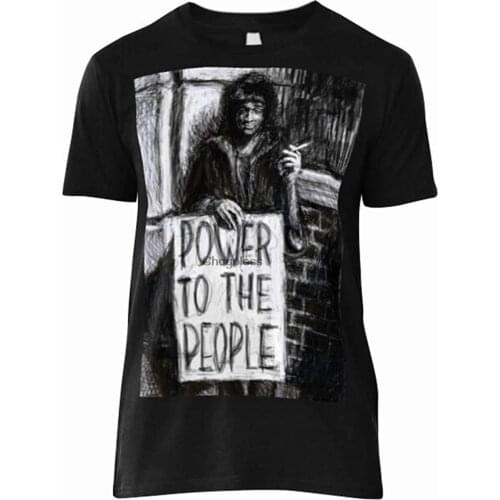 Marsha P. Johnson Power To The People Classic TShirt Best Women 90S Tees Retro Funny TShirt Unique TShirts Custom T