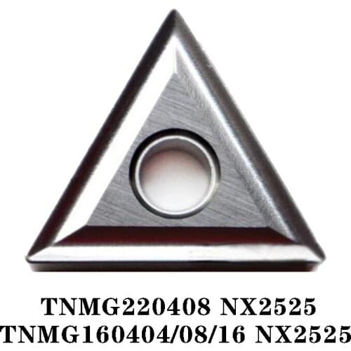 100% Original TNMG TNMG160404 NX2525 TNMG160408 TNMG220408 10pcs CNC lathe Insertion Carbide Insert Imported From Japan Quality