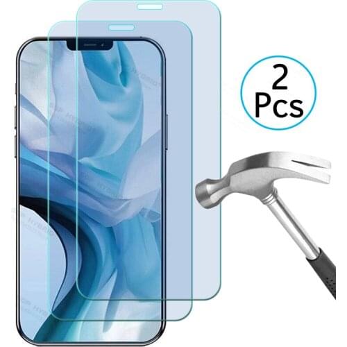 2Pcs/Lot Glass For iPhone 12 mini Screen Protector For iPhone12 Pro12 Pro Max i Phone iPhne 12 Protective Glass Film Curved Edge