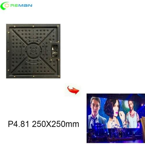 250x250mm P3.91 P4 P4.81 indoor full color led display module led panel rgb video wall