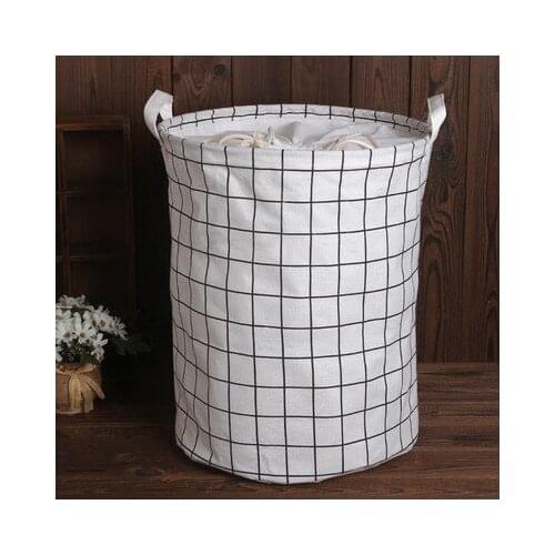35cmx45cm Folding Drawstring Port Dirty Clothes Laundry Basket For Toy Clothing Storage Bucket Laundry Organizer Storage Baskets