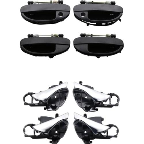 8PCS SET INTERIOR AND EXTERIOR DOOR HANDLE FOR DAEWOO NUBIRA 1998-2004 OEM:96308043 96308042 96308033 96308034 96232089 962