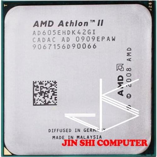 Free Shipping AMD Athlon II X4 605E 605 2.3 GHz, processeur quad core, prise AM3