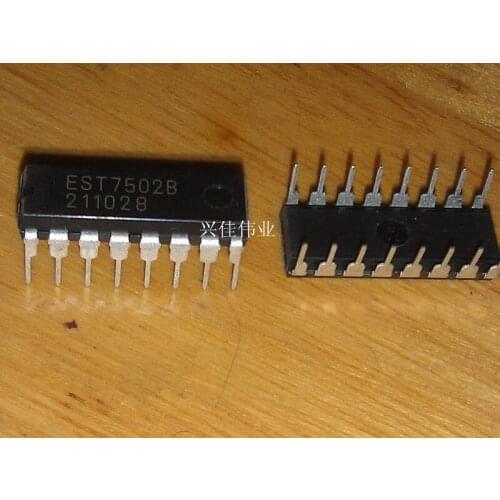 Free shipping New EST7502B DIP-16