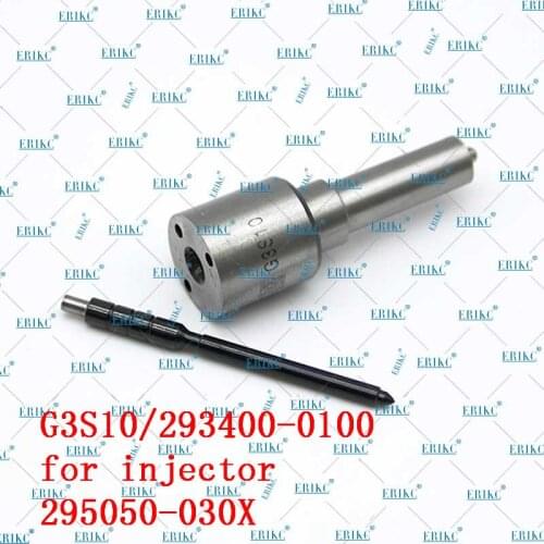 ERIKC G3S10 293400-0100 Diesel Injector Nozzle for Denso 295050-030X Nissan Murano 2.5d YD25DDTi, YD25, dCi, 4x4, Z51, Euro 5