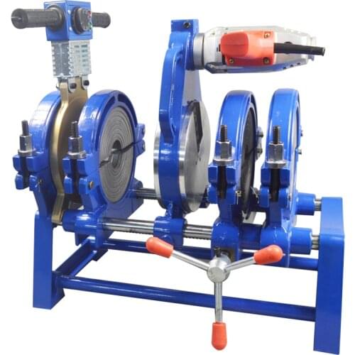 Warranty for 3year 220V Pipe Fusion Welder Tool 63-200mm PE PPR PB 4 Clamps Butt Fusion Welding Machine Piping Hot Melt Engine