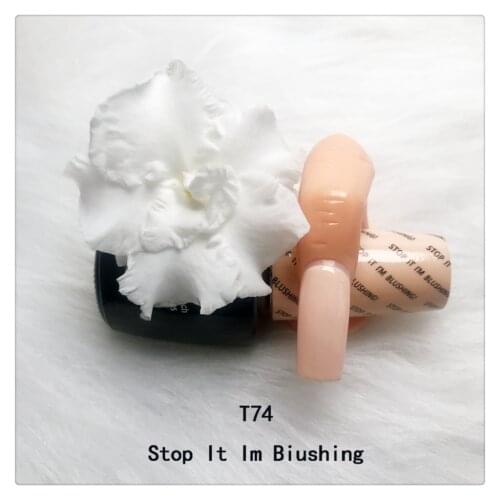 OPIE T74 STOP IT IM BIUSHING 15ML Nail Gel Polish For Nail Art Manicure Top Base Coat Soak Off Enamel UV Gel Varnish