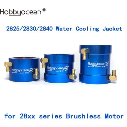 Hobbyocean 2425 2825 2830 2840 Water Cooling Jacket for RC Boat 2440 2430 2435 2830 2838 2845 2847 2850 Brushless Motor