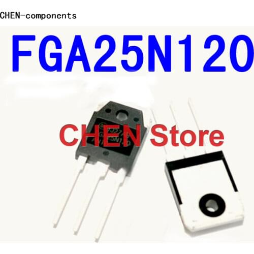 5pcs Imported brand new original FGA25N120ANTD Special tube for induction cooker