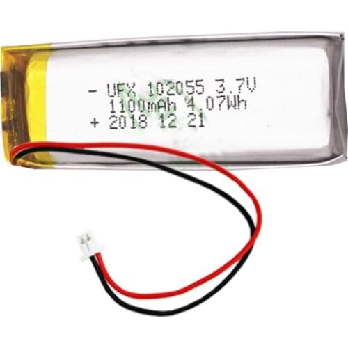 OCTelect Rechargeable beauty instrument 102055 1100mAh lithium polymer battery cleaning instrument UL1642