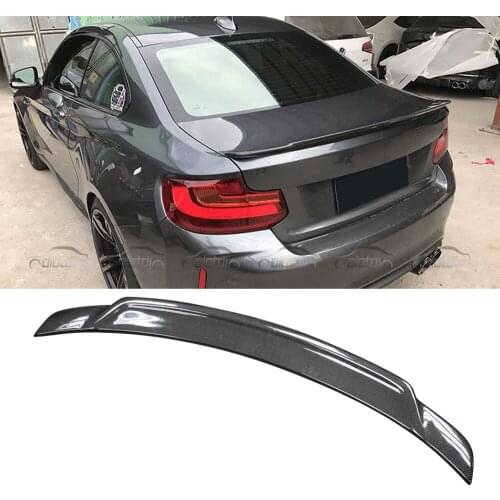 Carbon Fiber Rear Trunk Spoiler Wing Boot For BMW F87 M2 F22 Coupe Convertible 218i 220i 228i M235i Car Styling