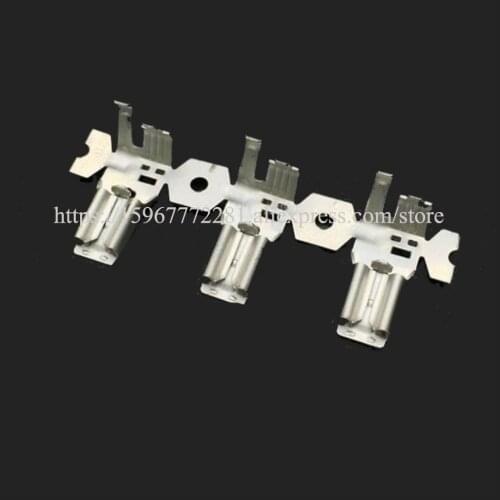 8000PCS/coil Terminal HX480S-41TQ 187 flag type with locking 22-16AWG# 0.3-1.25mm2 187 terminal hard sleeve series female