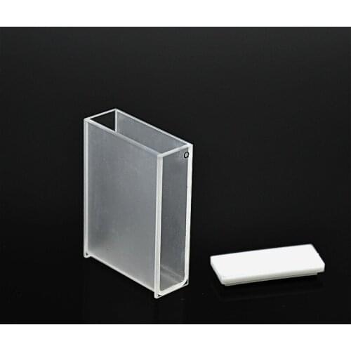 Quartz Absorption Cells 30 mm Quartz Cuvette ( Liquid Sample Cell ) 10.5 ml For Spectrophotometer Frit Sintering Technology 2/PK