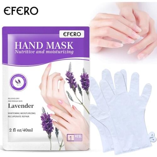 Hand Mask Whitening Mask for Hands Dead Skin Remover Moisture Lavender Cream Hands Gloves Anti-Wrinkle Hand Skin Care