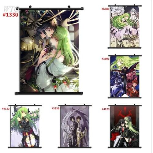CODE GEASS Anime Manga Retro Poster Anime Posters Canvas Painting Wall Decor Wall Art Picture for Living Room Decor Home Decor