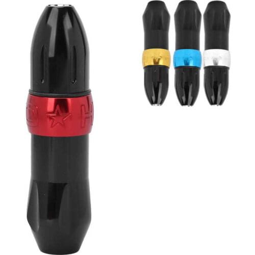 Rotary Tattoo Machine Low Noise Tattoo Machine Pen 6‑9V Working Voltage Aluminum Alloy Liner Shader Powerful Coreless Motor