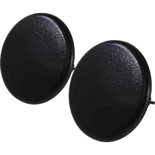 2PCS Black Color Replacement Armrest Cap Cover For Chevy Tahoe Suburban GMC Yukon 2007-2017