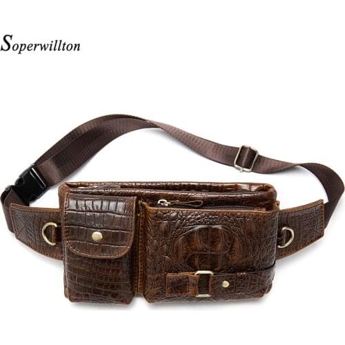 Soperwillton Men's Waist Bags