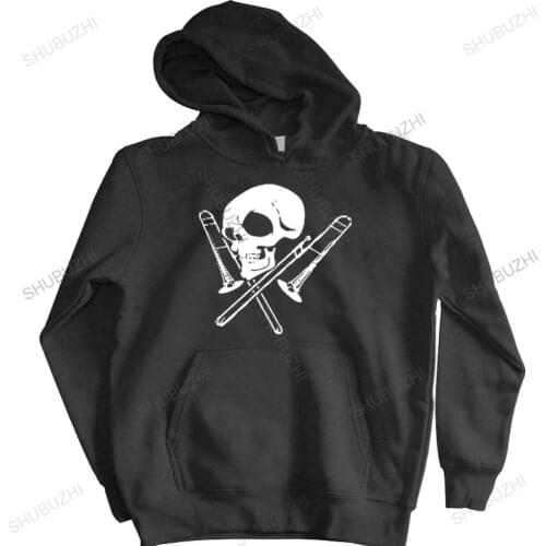 Autumn winter hoodies comfortable Brand Men Fashion Skull And Trombone new arrived coat men brand hoodie