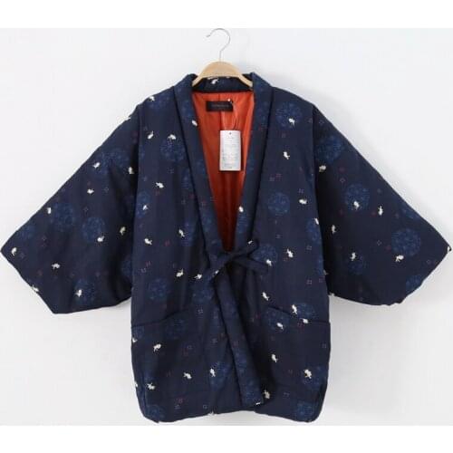 Haori estilo inverno quimono cardigan de femme yukata estilo popular vintage roupas pijamas hanten senhoras