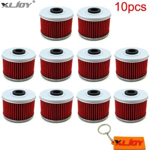10x Oil Filter For Honda TRX200D TRX300 TRX350 TRX420 TRX450 TRX500 TRX450S TRX300FW ATC250SX ATC350X CBF250 XL125V FOURTRAX