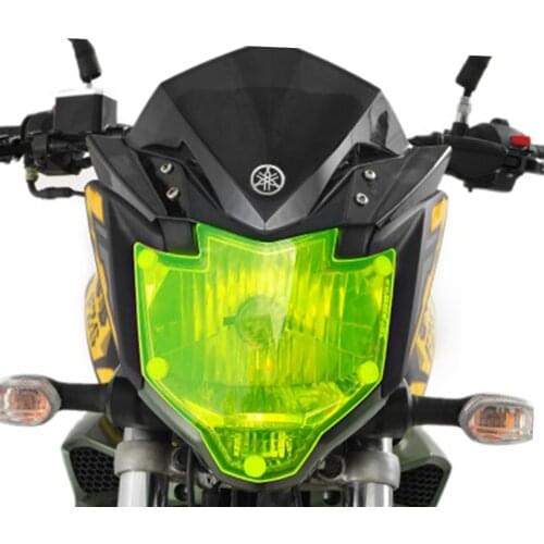 For YAMAHA FZS 150 FZS150 2018 2019 Motorcycle Accessories Front Headlight Screen Guard Lens Cover Shield Protector