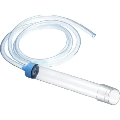 Fish Tank Aquarium Gravel Cleaner Syphon Vacuum Water Changer Pump Siphon Hose-ABUX