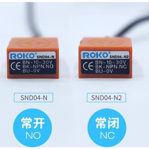 Free shipping high quality Original new ROKO SND04-N SND04-N2 proximity switch sensor NPN output Taiwan original genuine
