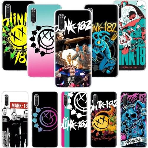 Blink 182 Band Case for Xiaomi Redmi Note 10 9 9S 8 7 6 8T 8A 7A 6A S2 K30 K20 MI 9 8 CC9 F1 Lite Pro Soft TPU Phone Cover