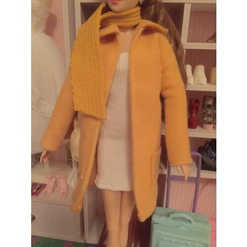 Children gift Gown Doll Dresses doll high quality limited collection elegant dress for 1/6 BJD barbie doll for fr doll