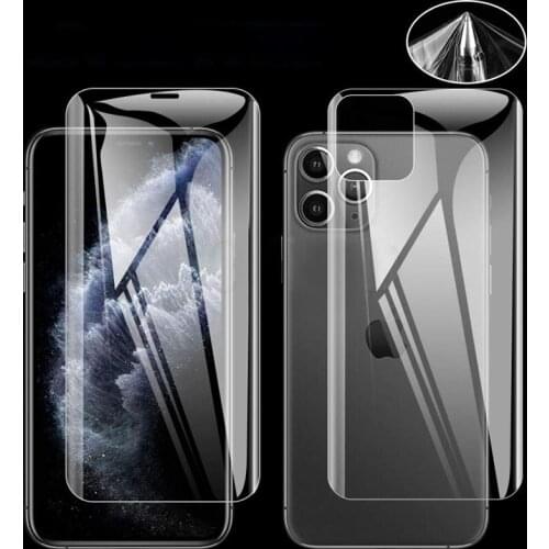 For iPhone 11 Pro XS MAX XR X Case Protective Front Back Cover For I Phone Aiphone 8 7 6s Plus Shockproof Phone Cases Protection