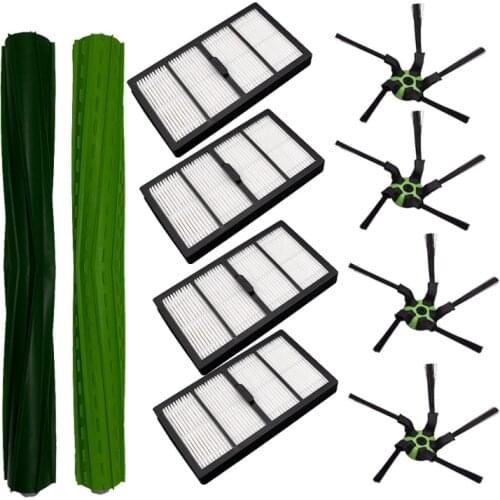 HEPA Filter Roller Brush Side Brushes Dust Bag for iRobot Roomba s9 (9150) s9+ s9 plus (9550) Wi-Fi connected vacuum cleaner
