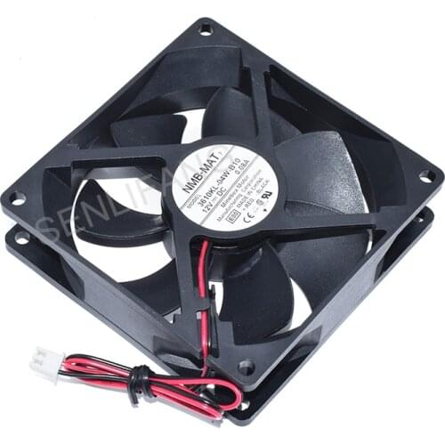 New For NMB 3610KL-04W-B10 DC12V 0.08A 92x92x25mm Two Wires Square Cooling Fan