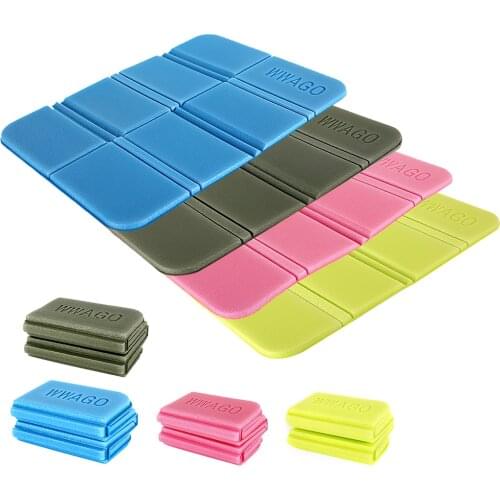 WAKYME New Fold Outdoor Camp Cushion Foam XPE Portable Moisture-proof Dirty waterproof Hiking Beach Mat Picnic Colorful Mat