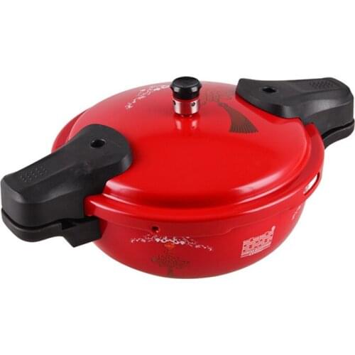 Pressure Cooker 20CM Pressure Cooker Household Kitchen Aluminum Alloy Utensils Pressure Cooker Beans Meats Vegetables Soups