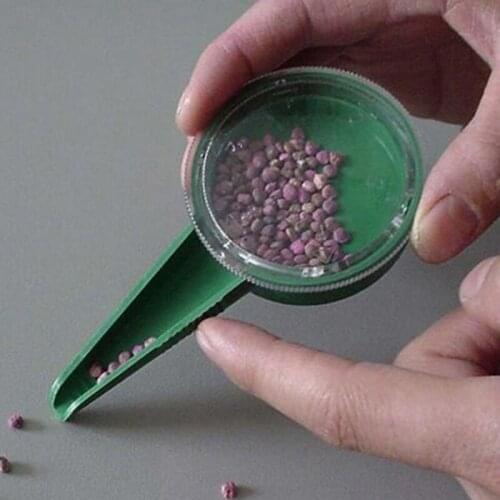 1Pc Plant Seed Sower Adjustable Planter Hand Held Gardening Tools Handheld Flower Planter Seeder Garden Vegetable Dispenser Tool