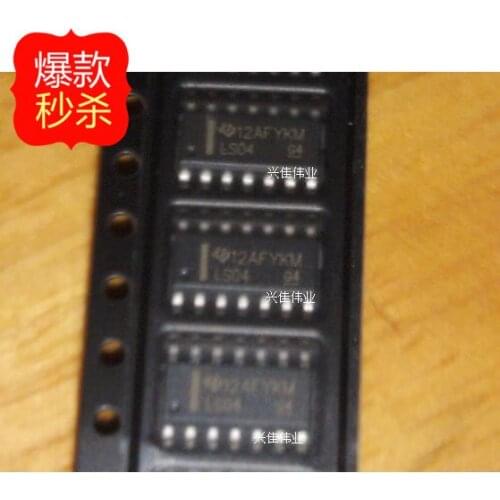 10PCS New original authentic SN74LS04DR LS04 SOP14 Logic - Inverter