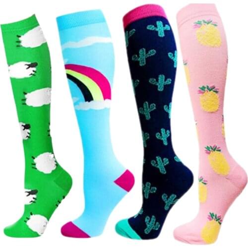 15 Styles Compression Stockings Men Women Anti Fatigue Hockey Golf Rugby Socks For Medical Varicose Veins ,Diabetic, Swelling