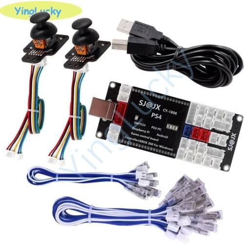2021 New PS4 / PS3 /PC Arcade usb controller Encoder Converting PCB 3d keyboard wires cable for arcade joystick and button
