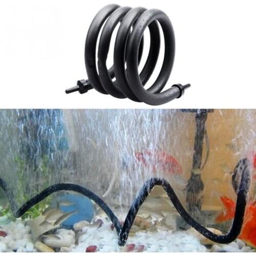 30cm-120cm Aquarium Air Stone Strip Fish Tank Bubble Bar Flexible Bubble Wand Fish Tank Air Curtain Wall Decor
