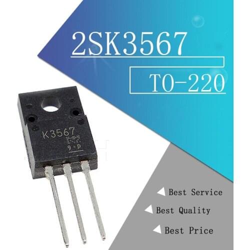 5pcs/lot 2SK3567 K3567 TO-220F 3.5A600V field effect transistor 100% new original quality assurance