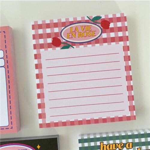 50 Sheets Daily Schedule Memo Pad To Do List Time Sticky Note Schedule Planner Office School Supplies Stationery Wholesale