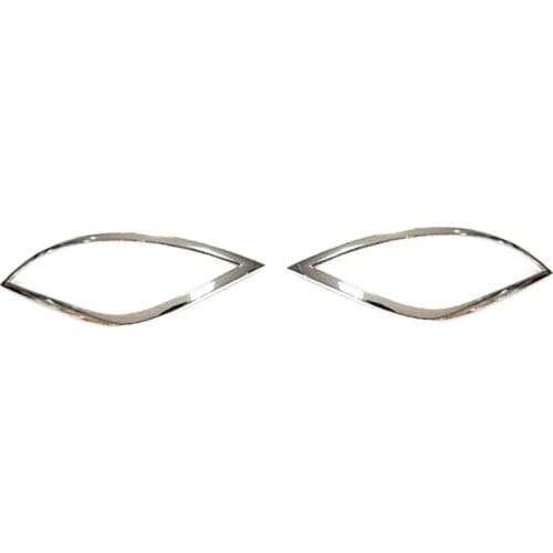 ABS Chrome Rear Fog Lights Cover Foglight Fog Lights Lamp Trim for Hyundai Tucson Ix35 2010 2011 2012 2013 2014 2015