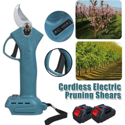 Electric Pruning Shear Garden Power Tool Efficient Fruit Tree Pruning Branches Cutter Landscaping with Makita Battery EU/US Plug