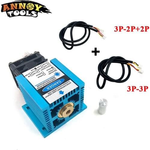 15W CNC Milling Machine Laser Cutter Accessories Laser Module 15000MW with PWM for Woodworking DIY Router Engraving and Cutting