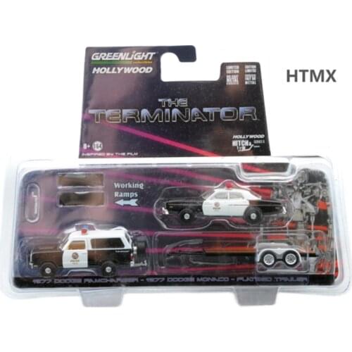 GreenLight 1:64 1977 Terminator Hollywood Model Cars Toys Collection Metal Die-cast Simulation